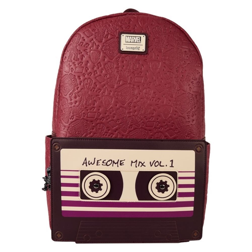 Loungefly Guardians of the Galaxy Groot Mixtape AOP Full-Size Backpack